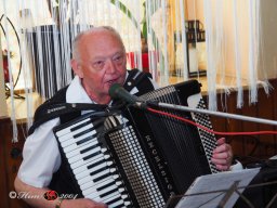 Helmut Schmitzberger und Peter Glück im GH Timo am 04. Mai 2024